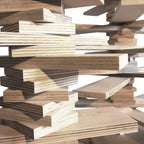 Zoom sur sapin de noël modulable en bois