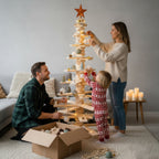 Le Sapin de Noël en bois design et modulable – Fait main en France